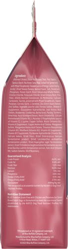 BLUE BUFFALO FREEDOM GRAIN-FREE SMALL BREED DRY DOG FOOD, SUPPORTS HIGH ENERGY NEEDS, MADE IN THE USA WITH NATURAL INGREDIENTS, CHICKEN & POTATOES, 4-LB BAG