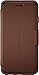 OtterBox Strada Series Leather Wallet Case for iPhone 6/6S - Bulk Packaging - Saddle (Dark Brown/Brown/Brown Leather)