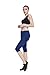 HonourSport Women Cropped Golf Active Skorts Leggings Side Drawstring Running Capri Skirt