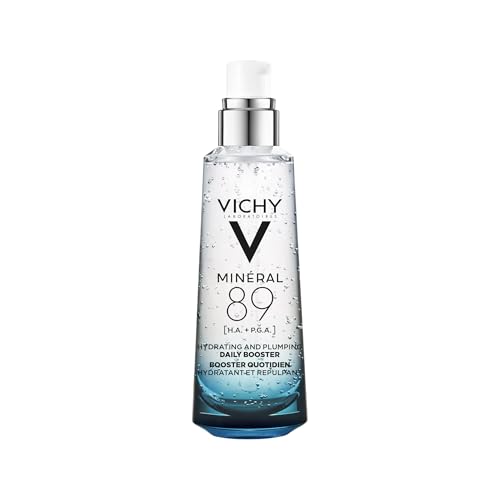 , Minéral 89, Sérum Booster Hydratant Fortifiant et Repulpant, 75 ml, Acide Hyaluronique & Eau Volcanique, Hydratation Intense