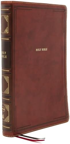 NKJV Holy Bible, Super Giant Print Reference Bible, Black