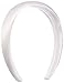 Darice V35565-01 Headband with Padded Plain Fabric, 25mm, White