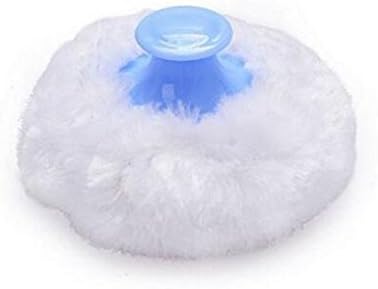 2 Pcs Baby After-bath Powder Puff Sponge Box Kit Dispensor DIY Make up Cosmetic Loose Powder Jar Container Case (Blue) - Image 5