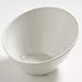 CFS 5554437 Balsam Melamine Angled Salad Bowl, 26 fl. oz, Bavarian Cream