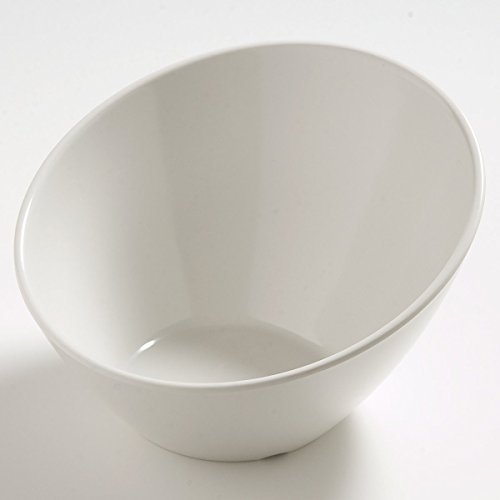 CFS 5554437 Balsam Melamine Angled Salad Bowl, 26 fl. oz, Bavarian