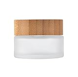 50g 50ml Frosted Glass Cream Jar Cosmetic Container