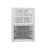 Shed Windows 14" X 21" White Flush Mount, Playhouse Windows, Chicken Coop Windows
