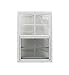 12 X 18 Playhouse Window White J-channel, Chicken Coop Window, Shed Window