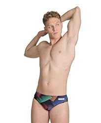 ARENA Men Performance Halftone Swim Briefs Athletic