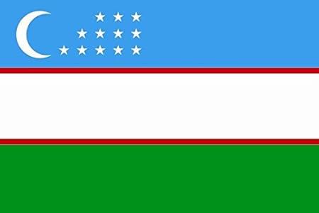 U24 Flagge Fahne Usbekistan 90 X 150 Cm Amazon De Garten