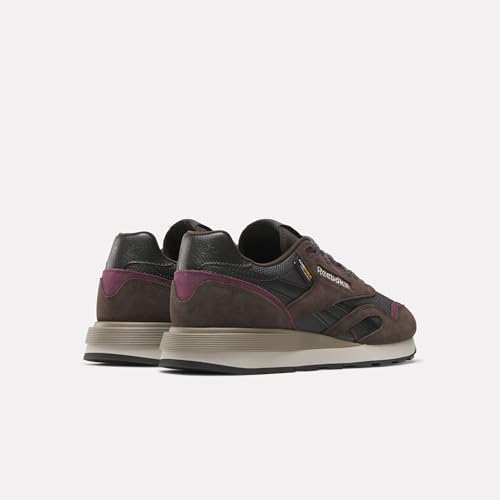 Zapatillas clásicas unisex de nailon 89, color negro lavado/negro cereza, talla 37,5 EU, Washed Black Black Cherry, 37.5 EU