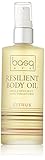 Basq Skin Care Resilient Body Stretch Mark Oil, Citrus, 4 Fluid Ounce