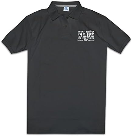 Find Shroom On The Best Thing In Life Men Golf Polo Shirts XXL Black