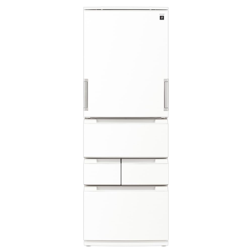 SHARP SJ-MW46P-W 冷蔵庫 457L 両開き ラスティックホワイト シャープの商品画像