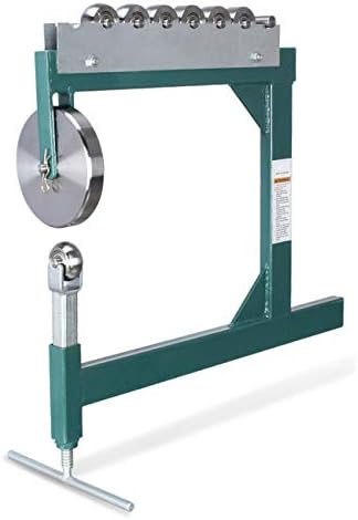 English Wheel - Sturdy Steel Structure with Hardened Steel Wheels - Workbench Sheet Metal Shaper Benchtop Machine for Shaping, Fabrication, Soothing Dents, Welding Seams in Fenders, Hoods, Trunk Panel