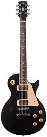 Prodipe 6 String Solid-Body Electric Guitar (LP 300 BK BLACK)