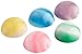 Fun Express Mini Marbleized Rubber Poppers Toys - Bulk Set of 144 Pop Ups in Bright Marbleized Colors - Party Favors and Giveaways