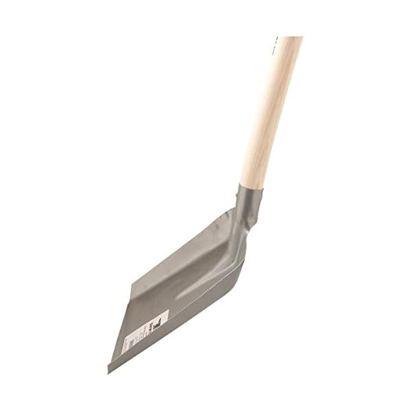 SHW-FIRE Gartenschaufel eckig - hochwertiges Stahlblech, 130cm Holzstiel - Robust und Praktisch – Bild 5