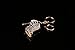 Yosoo High-heeled Shoe Keychain, Creative Fashion Refinement Hollow Shoes Keyring, Keyfob Crystal Rhinestone Decoration Chain