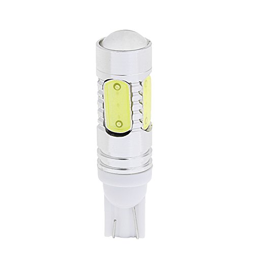 NNDA CO 1Pc T10 7.5W W5W 5 SMD COB LED Car Lamp Signal Light Width License Plate Bulb