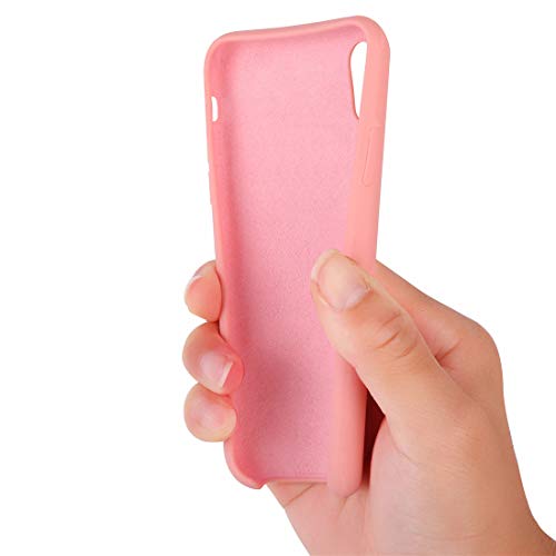 image for Yajuhoy iPhone X Case 2017(ONLY),Liquid Silicone Gel Rubber Slim Fit S