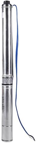 625 Feet Stainless Steel 33 GPM Deep Well Pump 230V 2.2KW Borehole Water Pump