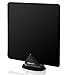 Liger Ultra-Thin Indoor HDTV Antenna 35 Mile Range with 10ft Coaxial Cable - Receive HD Television Signals for Free.