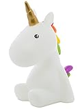 Unicorn Night light White/Rainbow Multicolor LED, Children Night lamp, Baby Nursery Lamp Bedroom light.