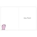 NobleWorks - Jumbo Thank You Card with Envelope (8.5 x 11 Inch), Animal Notecard, Thankful Friend - Octopus - Big Thank You J4013TYG