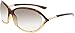 Tom Ford 0008 50f Brown Gradient Jennifer Butterfly Sunglasses Lens Category 3, 61mm