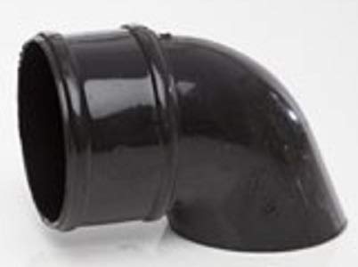 POLYPIPE RR128 BLACK Shoe for 68mm downpipe