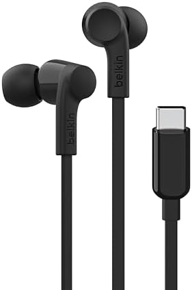 Belkin SoundForm Wired Earbuds with USB-C Connector, In-Ear