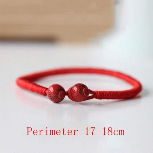 Nongkhai shop Fashion Women Lucky Bracelets Bead Red String Ceramic bracelets