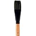 Prinecton Catalyst Polytip, Brushes for Acrylic and Oil, Series 6450 Short Handle, Flat Shader, Size 12