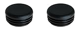 2 Two Front Bumper Replacement End Cap Plugs fit