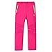 Jingle Bongala Boys Girls Waterproof Hiking Pants Outdoor Winter Ski Pants Fleece Lined