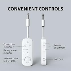 Avantree Relay - Premium Airplane Bluetooth 5.3