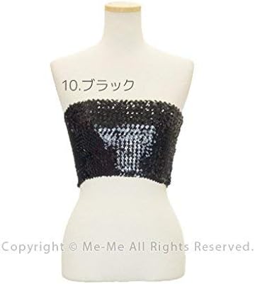 Amazon チューブトップ レディース スパンコール 衣装 ダンス衣装 ベアトップ ショート 14色展開 カラバリ豊富 キラキラ スパンコール ベリーダンス ダンス衣装 クラブウェア ベアトップ コスプレ衣装 ハロウィン イベント パーティー コスプレ コスチューム 伸縮性
