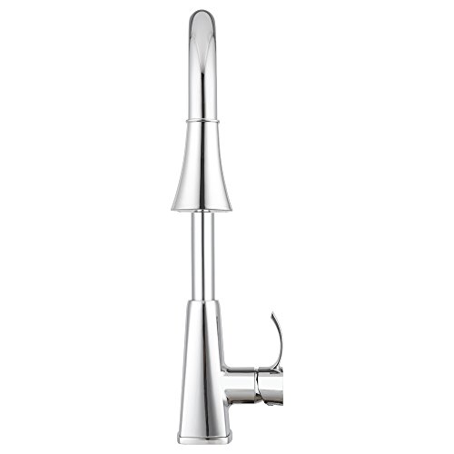 Bridgeport Pull Down Kitchen Faucet by Pacific Bay (Chrome) - Features Multiple Spray Functions, and an Eco Friendly Water and Energy Saver – New 2018 Model