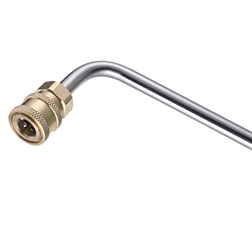 M MINGLE Pressure Washer Wand Extension, 90 Degree Curved Angled