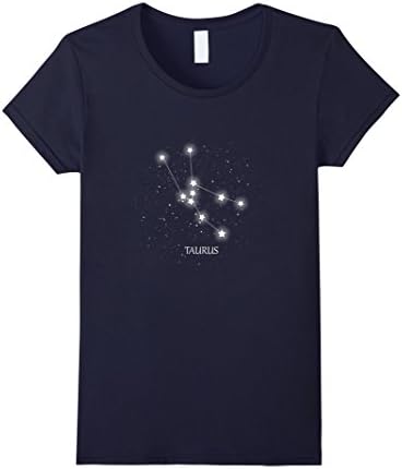 Womens Best Taurus Constellation T Shirt Small Navy