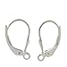 Vast Designs 6 Sterling Silver Leverback 8 x 16 mm Earring Findings