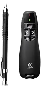 Logitech R400 Wireless Presenter USB Receiver Red Laser Pointer 15 m view 2