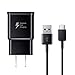 Samsung Note 9 Fast Charger / Galaxy S9 / Galaxy S8 /Note 8 Adaptive Fast Charger Samsung S10 / S9/ S8 Charger [Charging Adapter + Type-C Cable] 5 FT – 75% Faster Charging! Compatible with Samsung OEM Products      