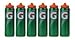 Set of 6 Gatorade Leakproof Green Orange Sport Squeeze Water Bottle 20 Oz
