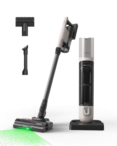 Tineco Pure ONE Station 5 Pro Cordless Vacuum, Automatic Dust Collection, Full-Path Self-Cleaning, ZeroTangle Brush, Up to 100 Minutes Runtime, Stick Vacuum Cleaner for Pet Hair, Carpet & Hard Floor