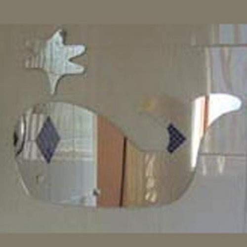 Super Cool Creations Spurting Whale Mirror 45cm x 40cm