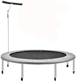 ترامبولين مزود ببساط امان مع قضيب جانبي قابل للتعديل ترامبولين لتمارين اللياقة في الاماكن الداخلية وهو متين وقابل للطي مناسب للاطفال والبالغين حتى وزن 330 باوند Amazon Ae