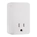 GE UltraPro Surge Protector with Audible Alarm, Fits Behind Hard-to-Reach Areas, End of Service Alarm, 1 Outlet, 1080 Joules Protection Rating, 38124