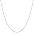 Amazon Collection Sterling Silver Lightweight Diamond-Cut Rope Chain Necklace